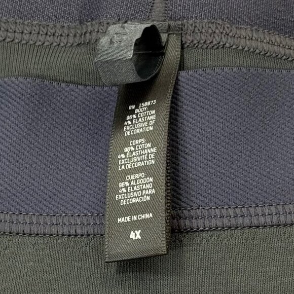 SKIMS Pointelle Logo Boxer Shorts NEW Slate 4X - Picture 7 of 8